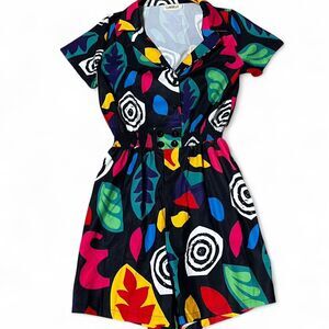 RARE Vintage 80s ClarisBelle (Eleven Stranger Things Vibe) Romper M